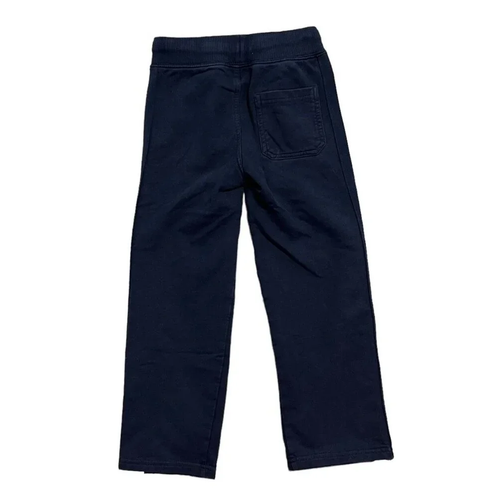 Gymboree Sz S (5-6) Navy & White Stripe Sweatpants